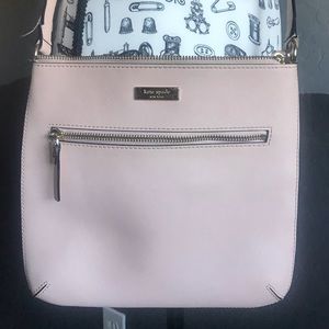 Kate Spade New York Laurel Way Rima Crossbody Pink Rose Beige